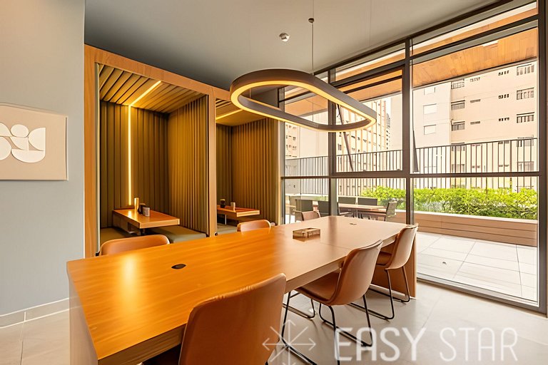 Aconchegante studio com mezanino no Brooklin
