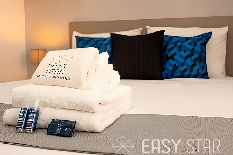 Aconchegante studio c/ cama Queen no Brooklin