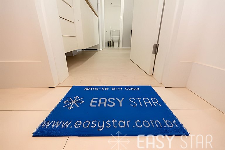 Aconchegante studio c/ cama Queen no Brooklin