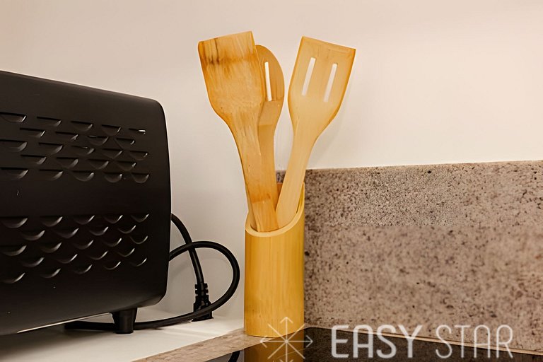 Acogedor estudio con cama Queen en Brooklin