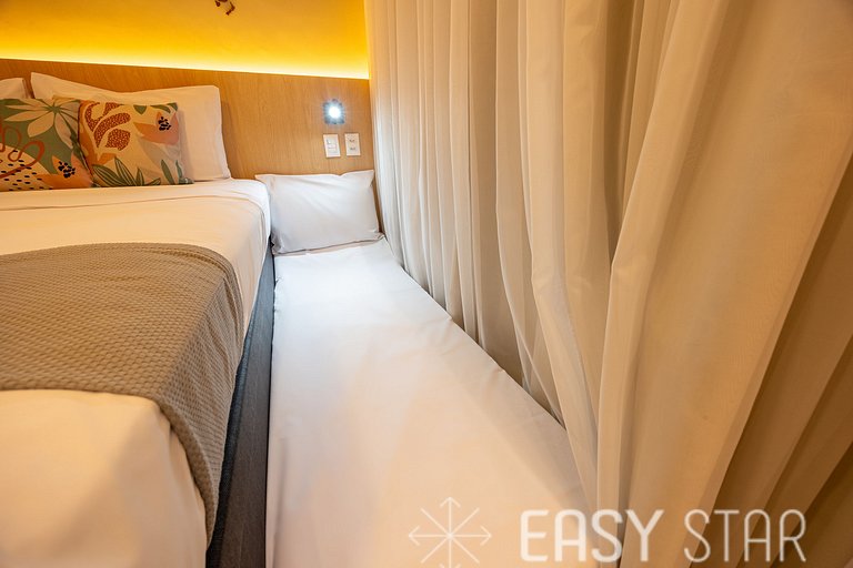 Easy Star - Studio charmoso com piscina no Brooklin! - BQ01I