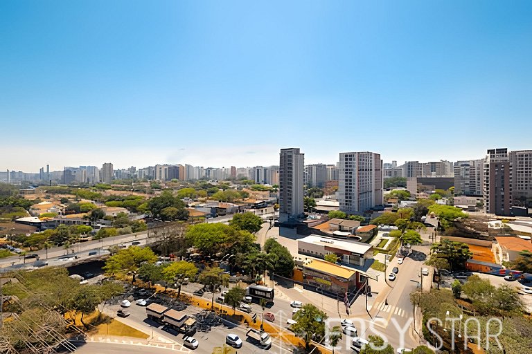 Lindo apto com 2 quartos próximo ao Aero. de CGH