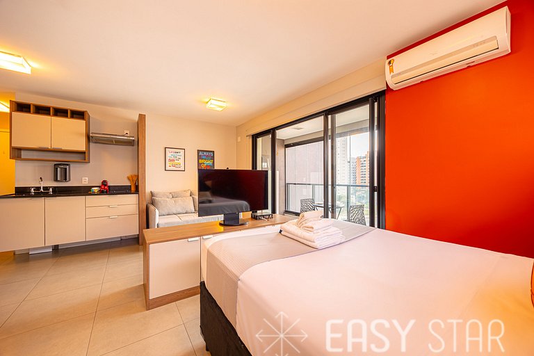 Easy Star - Studio C/Vaga no Melhor do Campo Belo - XT02G