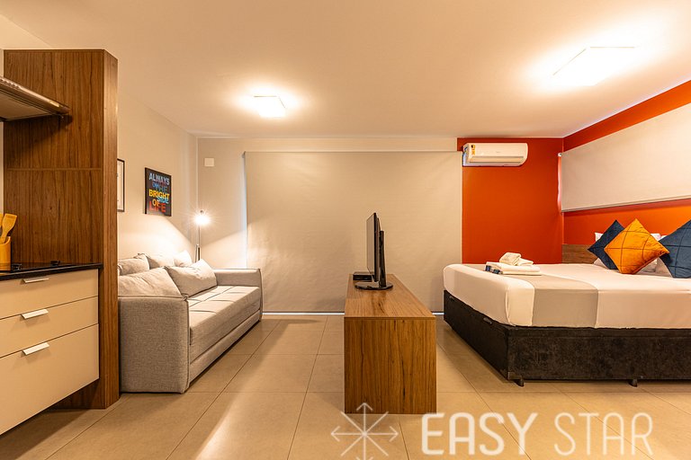 Easy Star - Studio C/Vaga no Melhor do Campo Belo - XT02G