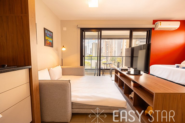 Easy Star - Studio C/Vaga no Melhor do Campo Belo - XT02G