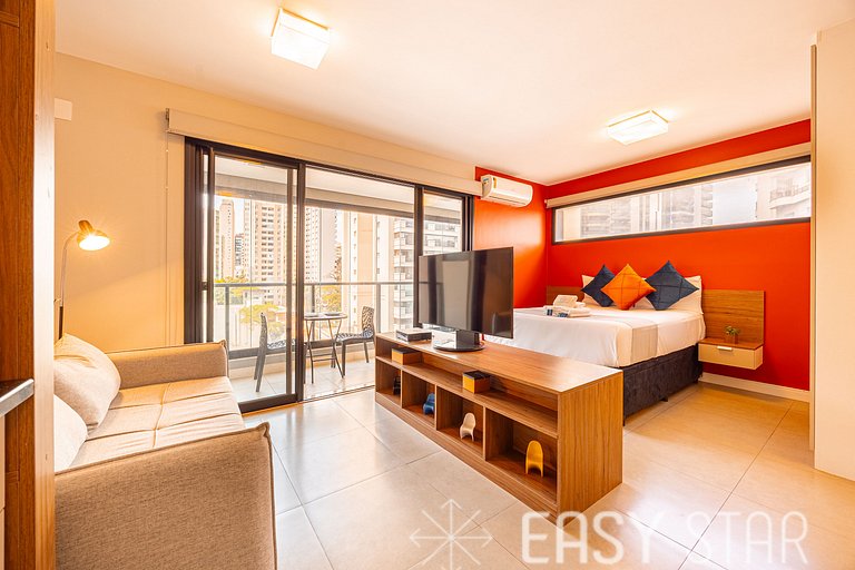 Easy Star - Studio C/Vaga no Melhor do Campo Belo - XT02G