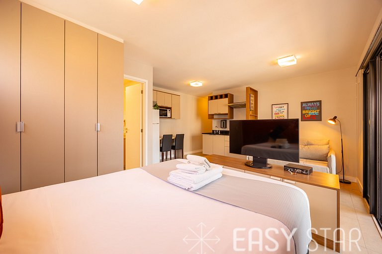 Easy Star - Studio C/Vaga no Melhor do Campo Belo - XT02G