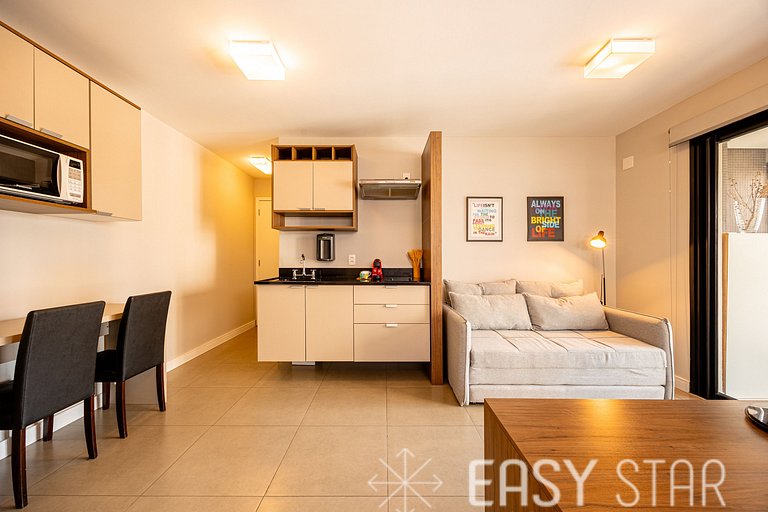 Easy Star - Studio C/Vaga no Melhor do Campo Belo - XT02G