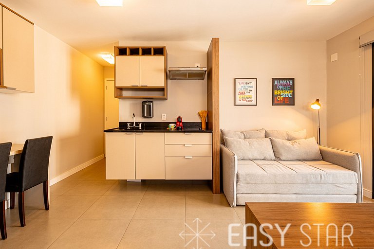 Easy Star - Studio C/Vaga no Melhor do Campo Belo - XT02G