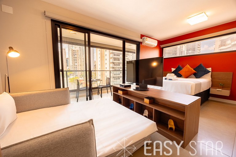 Easy Star - Studio C/Vaga no Melhor do Campo Belo - XT02G