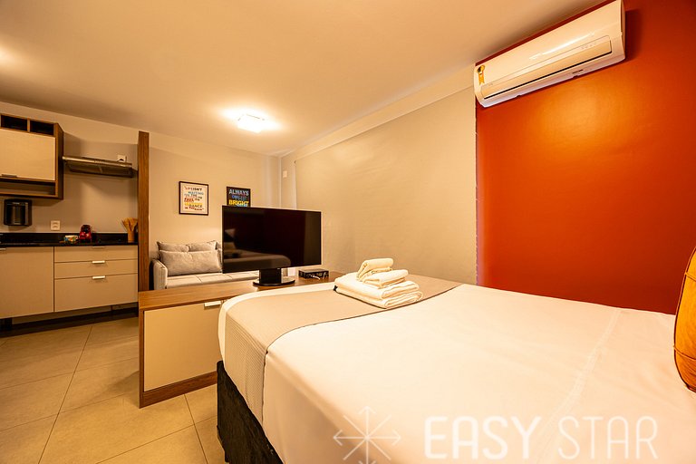 Easy Star - Studio C/Vaga no Melhor do Campo Belo - XT02G