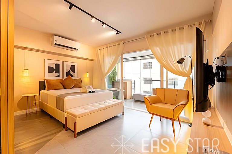 Lindo studio próximo ao aeroporto de CGH.