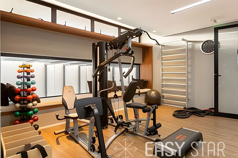 Lindo studio c/ vaga no coração do Campo Belo