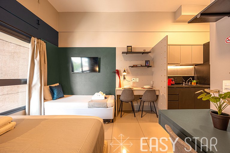 Easy Star - Belo studio no coração de Perdizes - KU01I