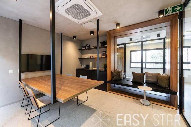 Easy Star - Belo studio no coração de Perdizes - KU01I