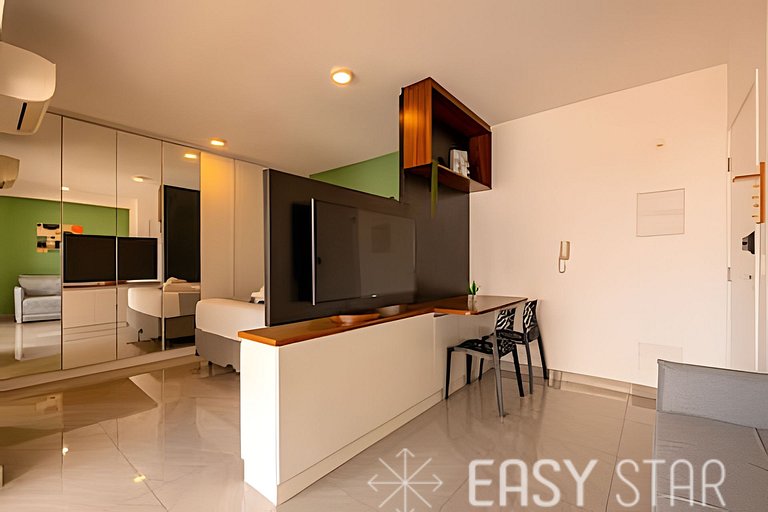 Aconchegante studio com vaga próximo ao Aero. CGH