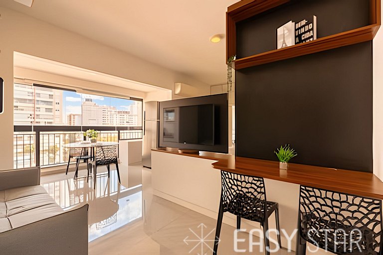 Aconchegante studio com vaga próximo ao Aero. CGH