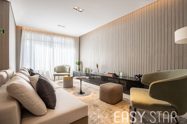 Easy – Beautiful studio in the heart of Novo Brooklin – LS01