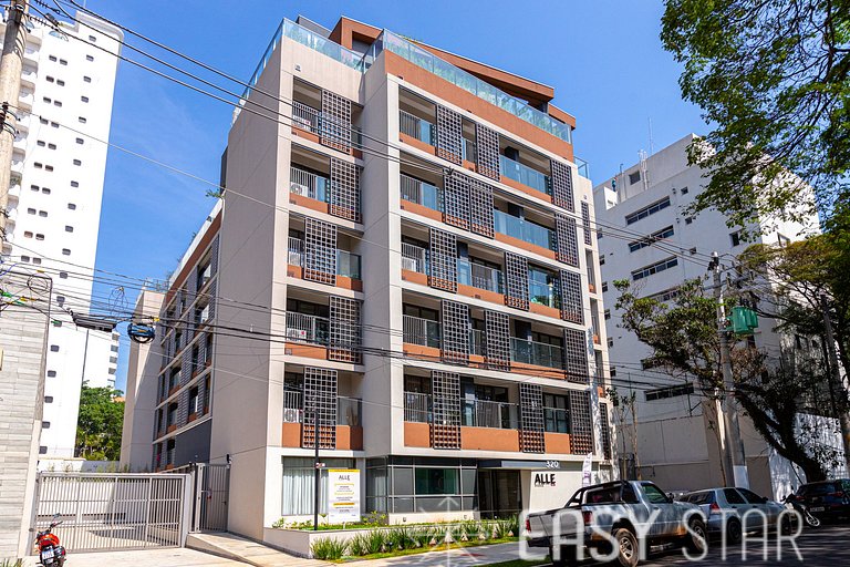 Easy Star - Studio charmoso com piscina no Brooklin!- YT03H