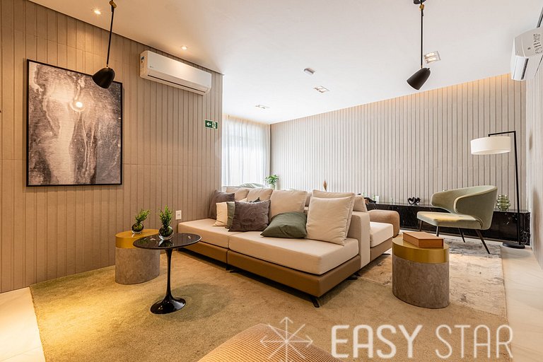 Easy Star – Encantador estudio en Novo Brooklin – KB03I