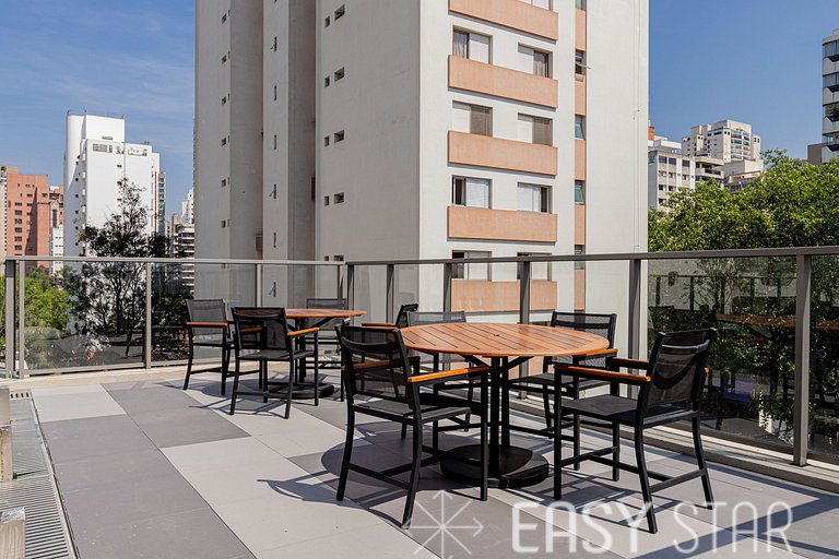 Easy – Beautiful studio in the heart of Novo Brooklin – LS01