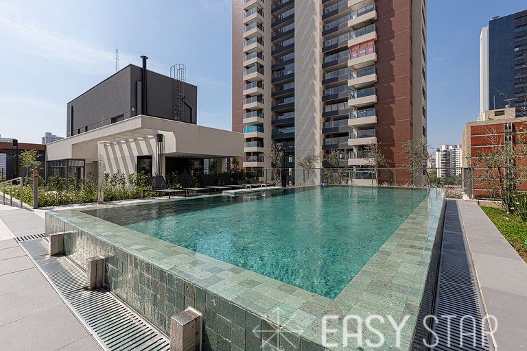 Easy Star – Encantador estudio en Novo Brooklin – KB03I