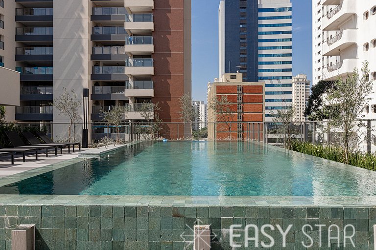 Easy Star - Charmoso studio no Novo Brooklin - NZ01I