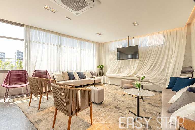 Easy Star - Studio aconchegante no Brooklin - YH03H