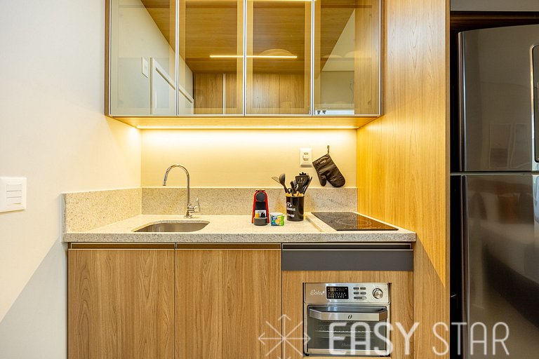 Easy Star - Studio charmoso com piscina no Brooklin! - BQ01I