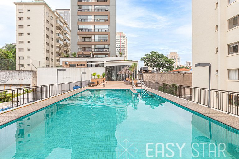 Easy Star - Studio vista livre no Campo Belo -- UO03H