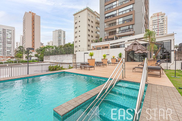 Easy Star - Moderno studio no coração do Campo Belo - QL01I