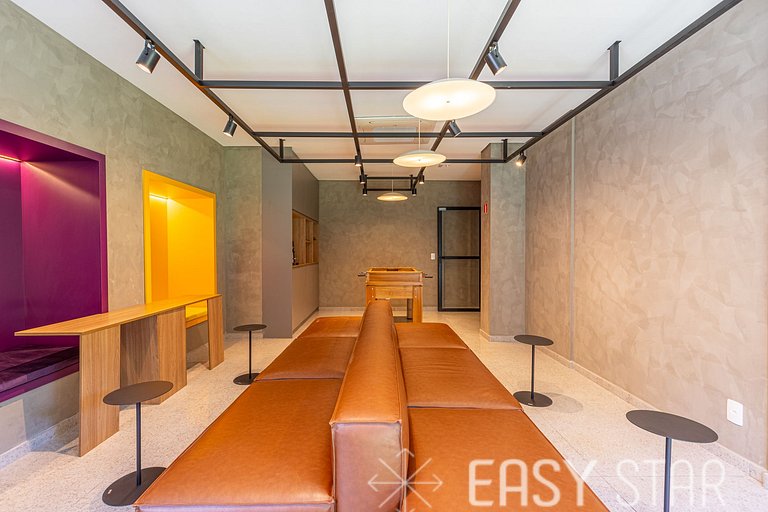 Easy Star - Aconchegante apartamento em Pinheiros - VY01I