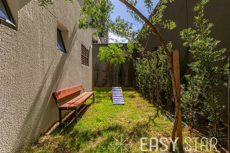 Easy Star - Belo apto com 1 quarto e varanda - II01I