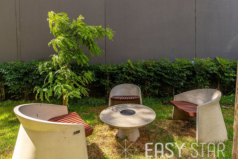 Easy Star - Belo studio perto do Shop. Eldorado em Pinheiros