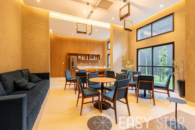 Easy Star - Belo studio perto do Shop. Eldorado em Pinheiros