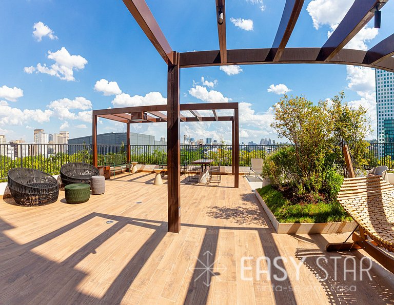 Easy Star - Lindo apartamento no coração de Pinheiros - ED03