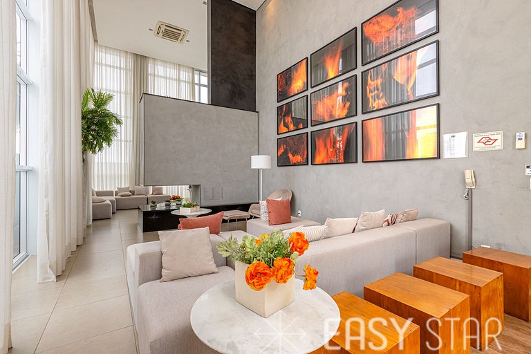 Easy Star - Lindo Studio C/Vaga ao lado do Morumbi Shopping