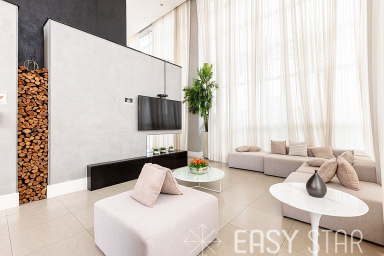 Easy Star - Lindo Studio C/Vaga ao lado do Morumbi Shopping