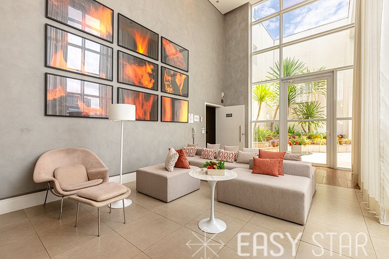 Easy Star - Lindo Studio C/Vaga ao lado do Morumbi Shopping