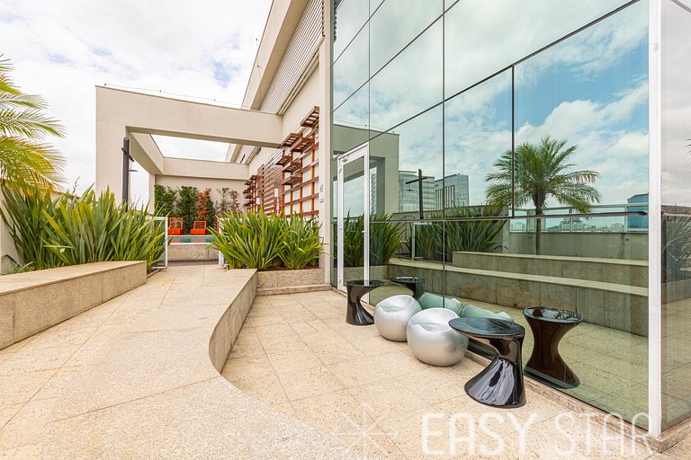 Easy Star - Lindo Studio C/Vaga ao lado do Morumbi Shopping