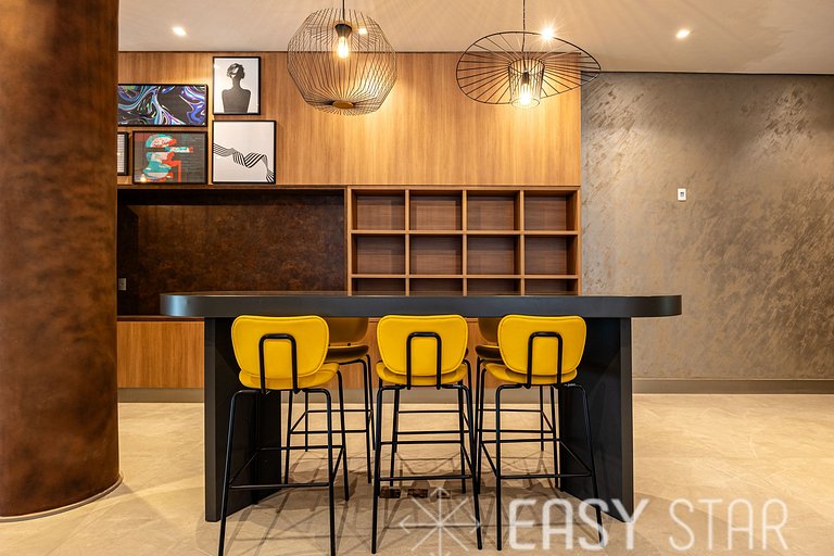 Easy Star - Fabuloso apartamento no coração de Moema - GU01I