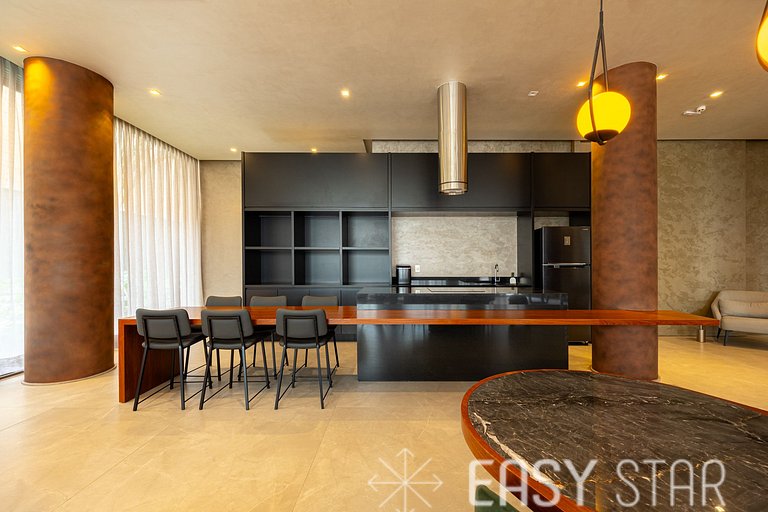 Easy Star - Fabuloso apartamento no coração de Moema - GU01I