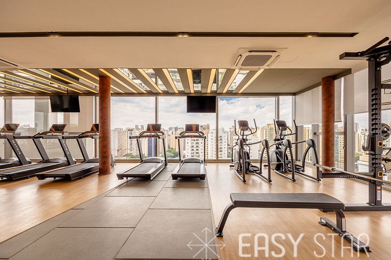 Easy Star - Lindo studio no charmoso bairro de Moema - WC03I