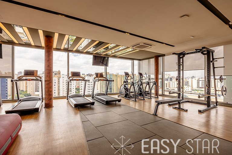 Easy Star - Lindo studio no charmoso bairro de Moema - WC03I