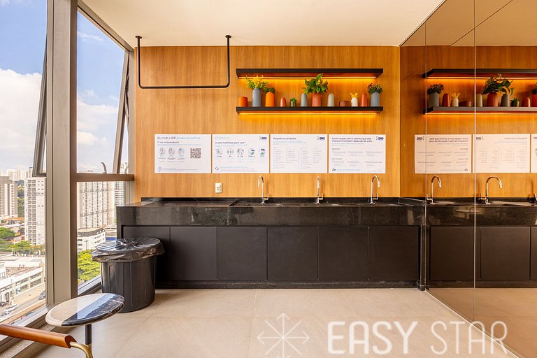 Easy Star - Belo studio no coração de Moema - RU01I