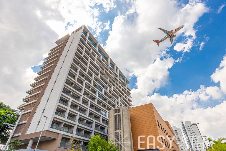 Easy Star - Lindo studio no charmoso bairro de Moema - WC03I