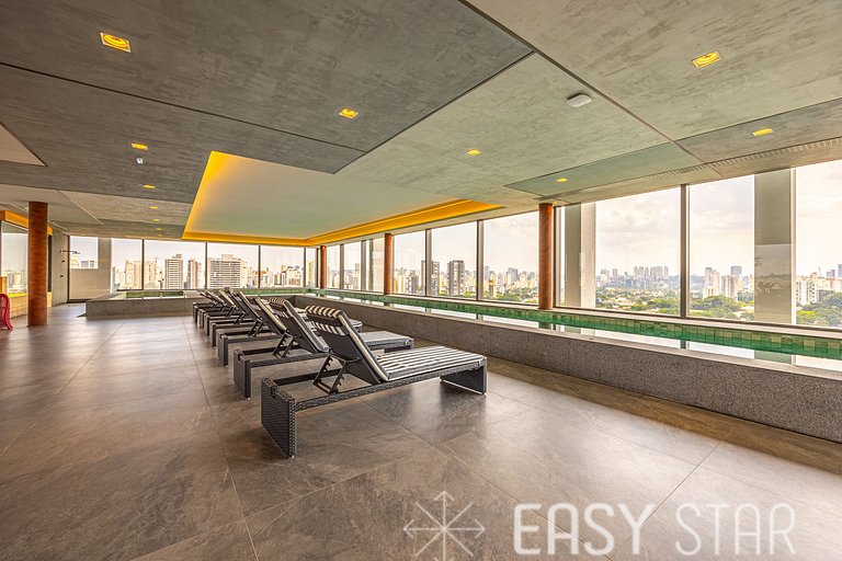 Easy Star - Fabuloso apartamento no coração de Moema - GU01I