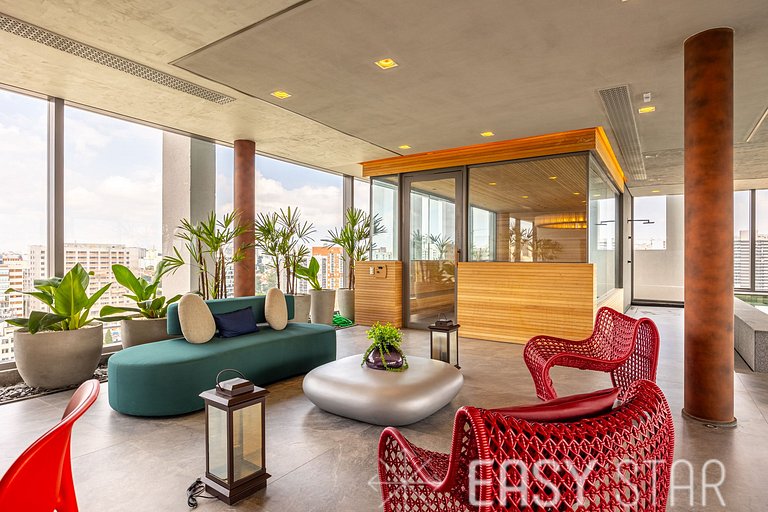 Easy Star - Charmoso Studio próximo ao Shopping Ibirapuera -