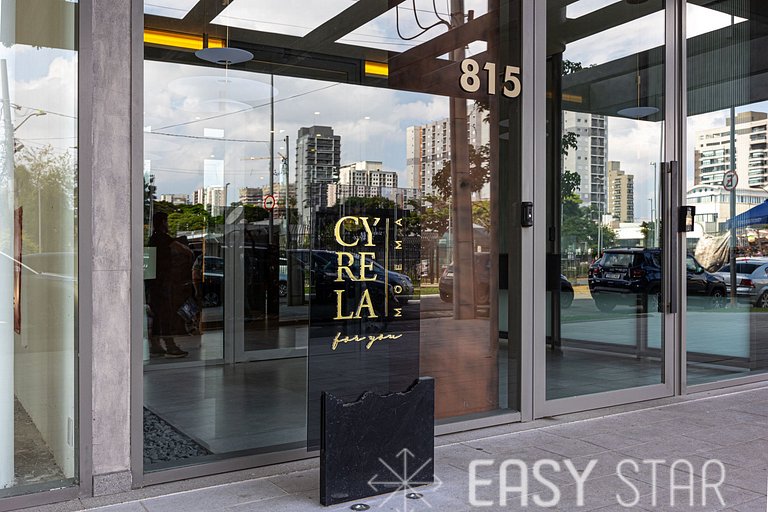 Easy Star - Lindo studio no charmoso bairro de Moema - WC03I