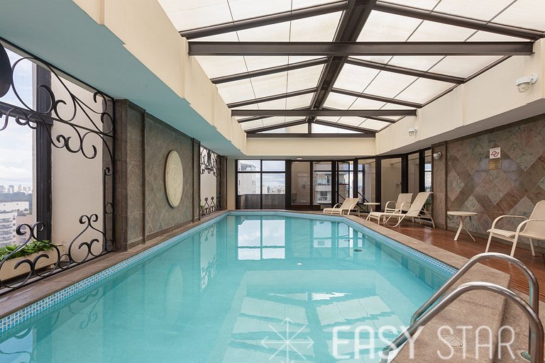 Easy Star - Lindo e aconchegante Flat no Jardins - WP01H